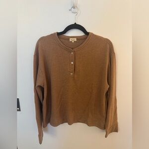 Donni Camel Henley